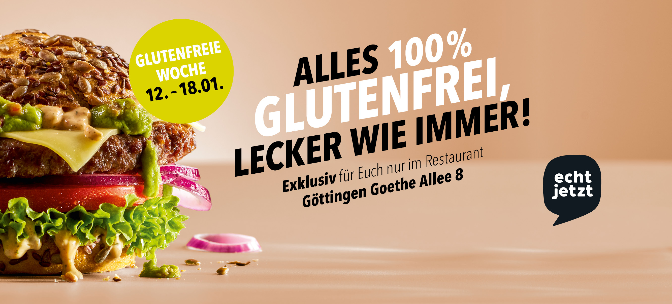 Glutenfreie Woche Göttingen | HANS IM GLÜCK Goethe-Allee Glutenfreie Woche Göttingen | HANS IM GLÜCK Goethe-Allee