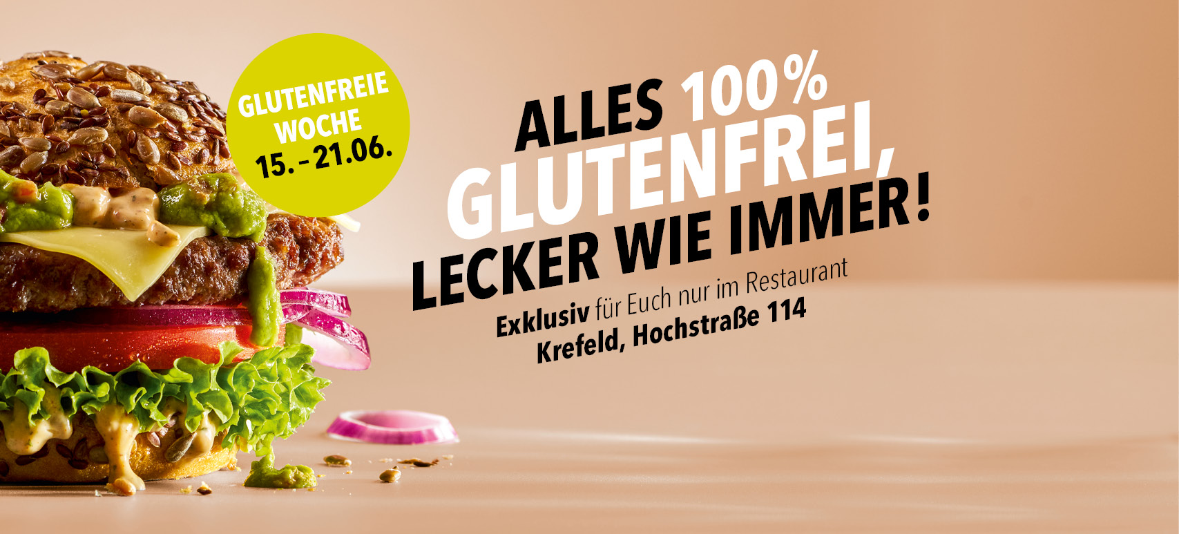 Glutenfreie Woche Krefeld Schwanenmarkt | HANS IM GLÜCK