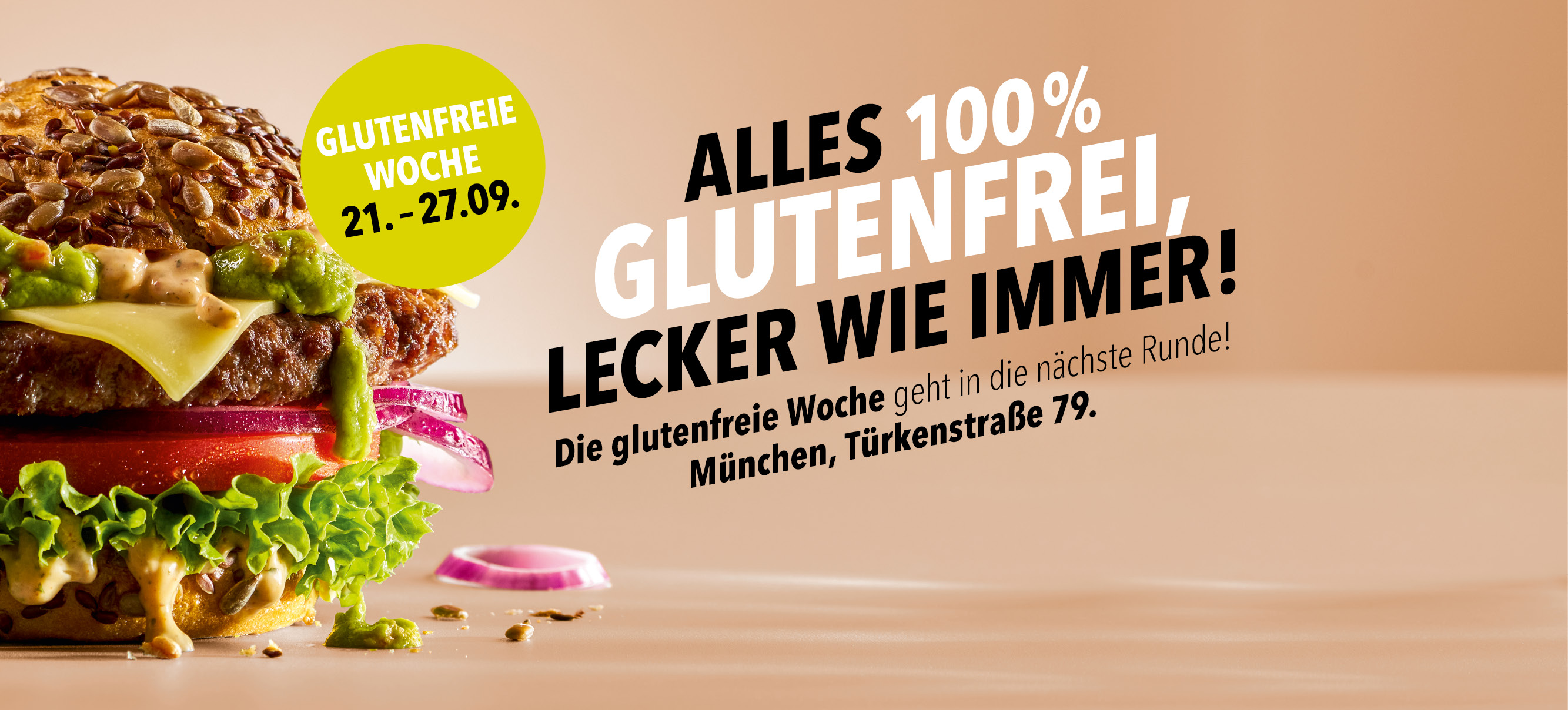 Glutenfreie Woche HANS IM GLÜCK - München Türkenstrasse Glutenfreie Woche HANS IM GLÜCK - München Türkenstrasse