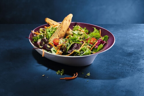 Vegan salads in Amsterdam city centre