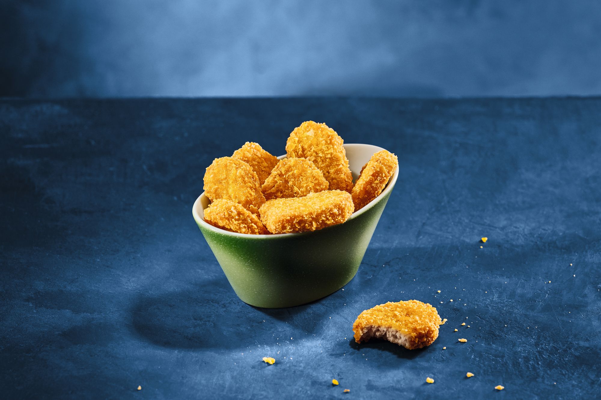 Vegan nuggets and finger food at HANS IM GLÜCK Amsterdam