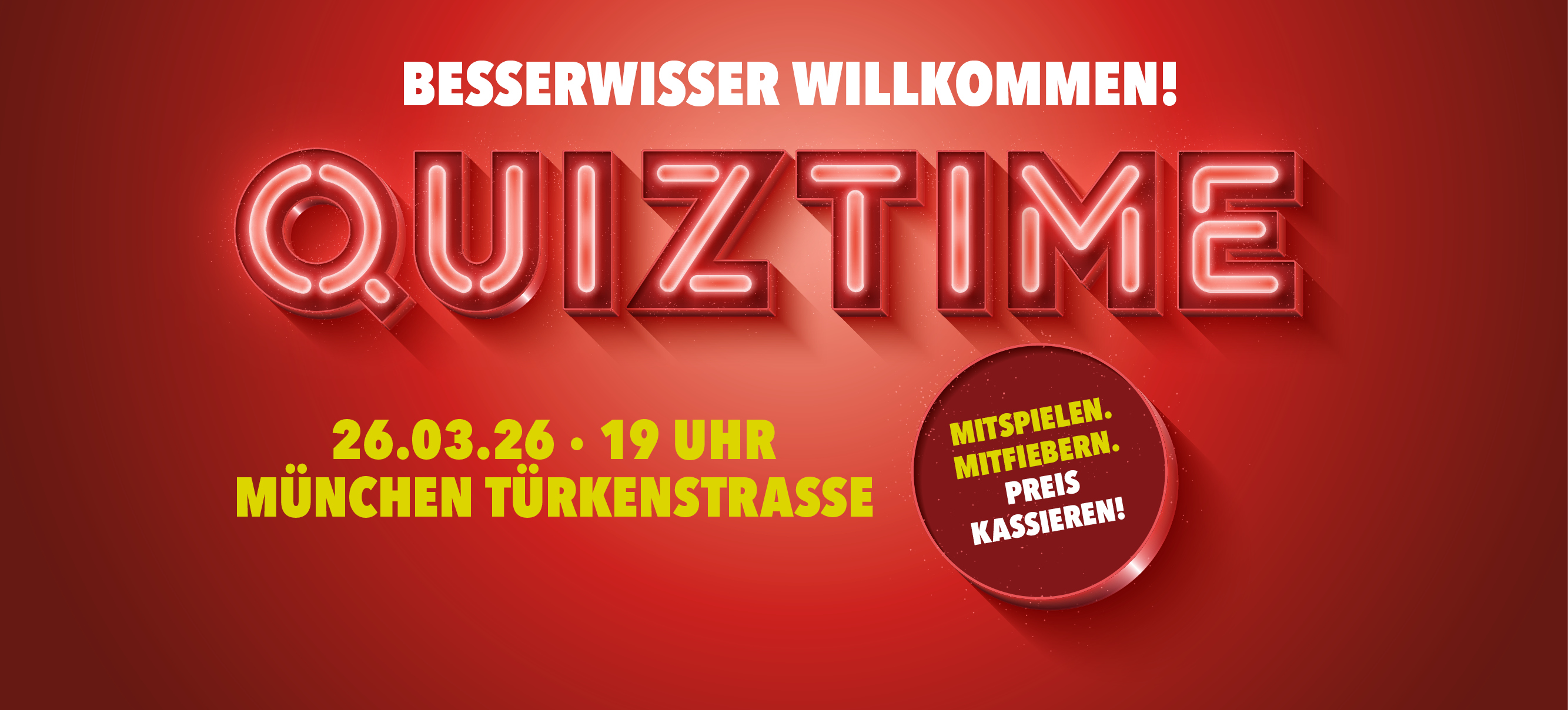 Quiz Time HANS IM GLÜCK München Türkenstraße