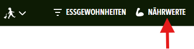 Anleitung zur Nutzung des Hans im Glück Nährwertrechners